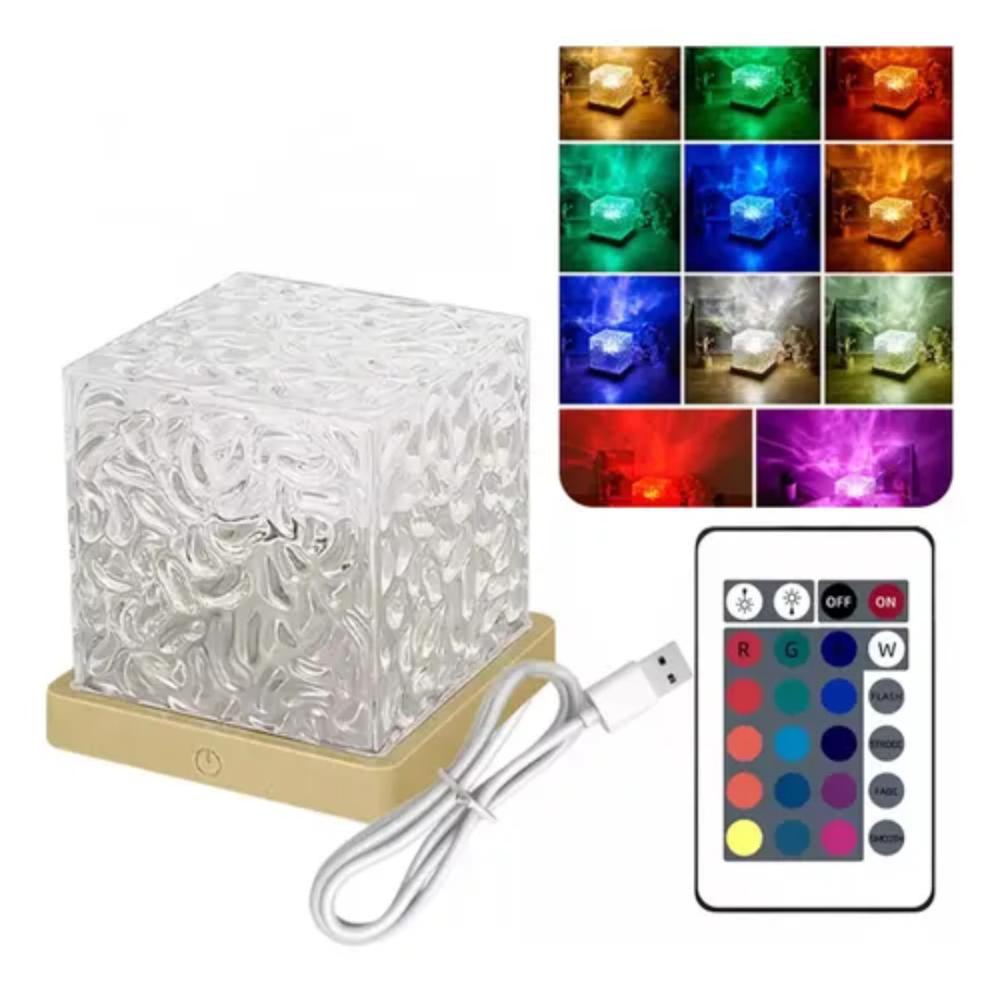 Cubo Led de Colores Control Luces Infinitas
