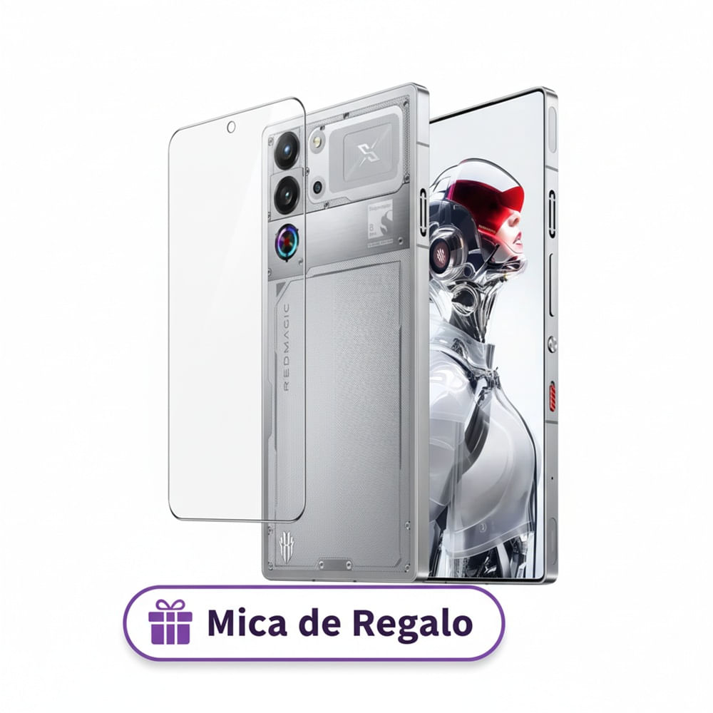 Nubia Redmagic 10S Pro 16Gb Ram 512Gb Rom Moonlight con Mica Hidrogel