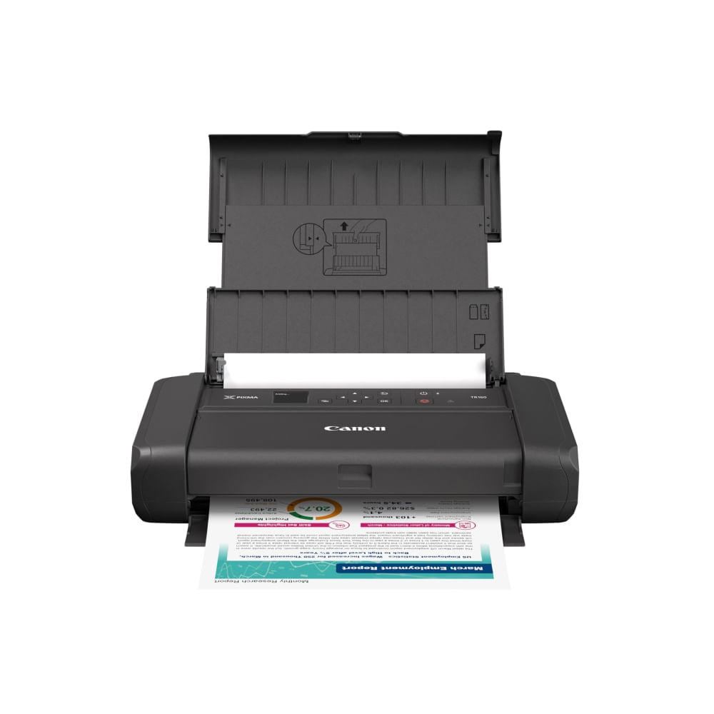 Impresora Portátil Canon PIXMA TR160 - Inalámbrica, Compacta y Ideal para Viajes - Versatilidad en