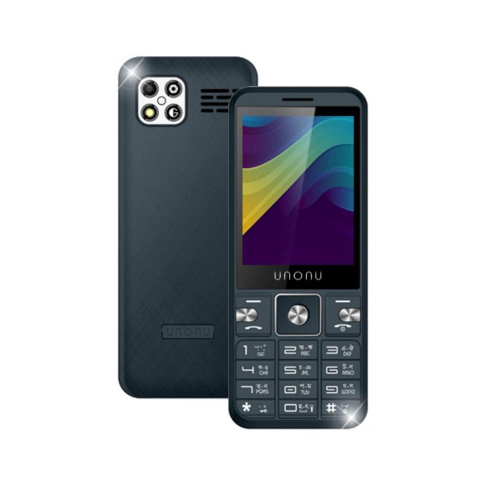 Celular Unonu Wave 2G Negro Dual SIM: Conectividad sencilla y estilo moderno para tu día a día