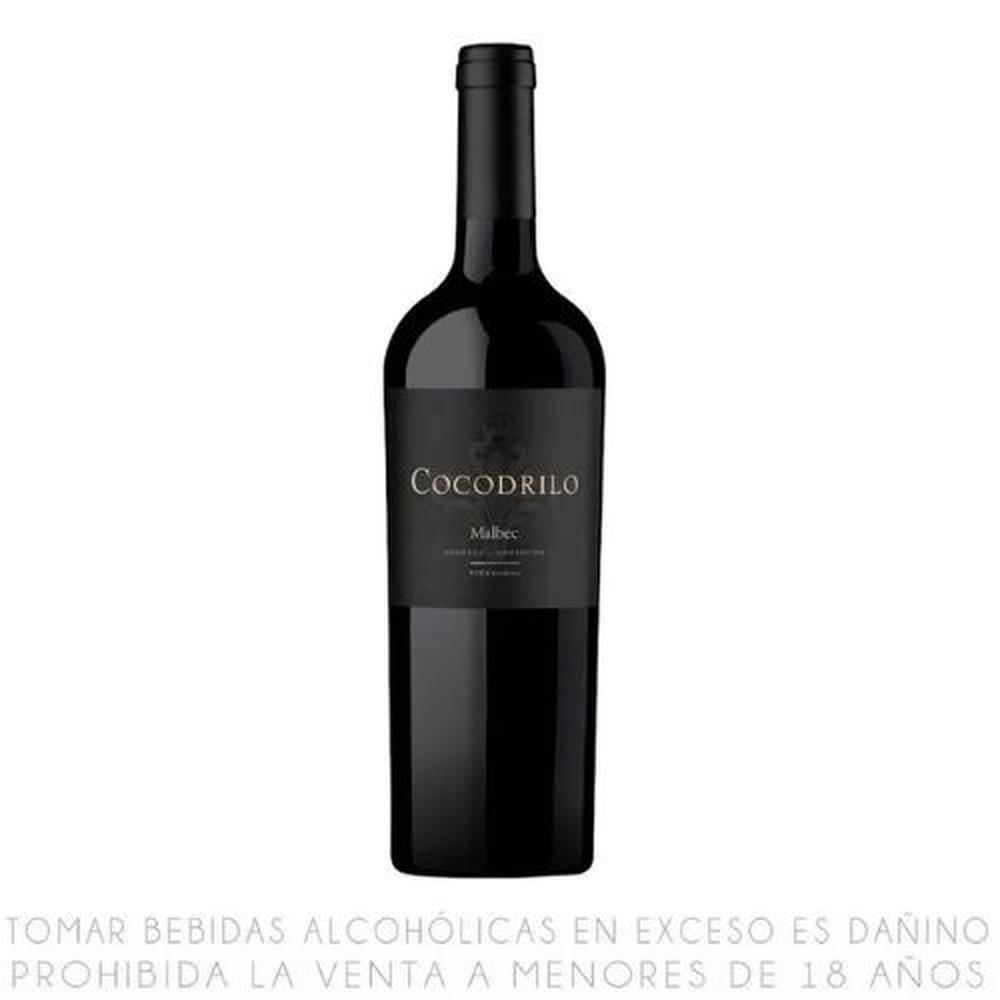 Vino COCODRILO Malbec Botella 750 ml