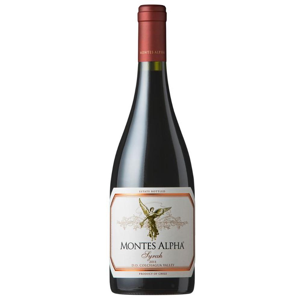 Vino MONTES Alpha Syrah Botella 750 ml