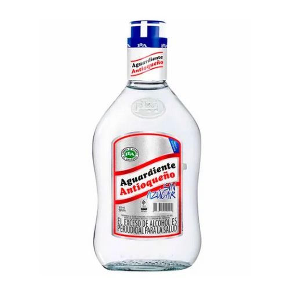 Aguardiante ANTIOQUEÑO Azul Sin Azúcar Botella 750ml