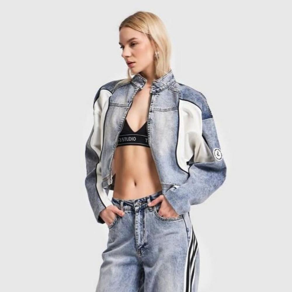 Casaca Denim Hard Urbano Mujer.