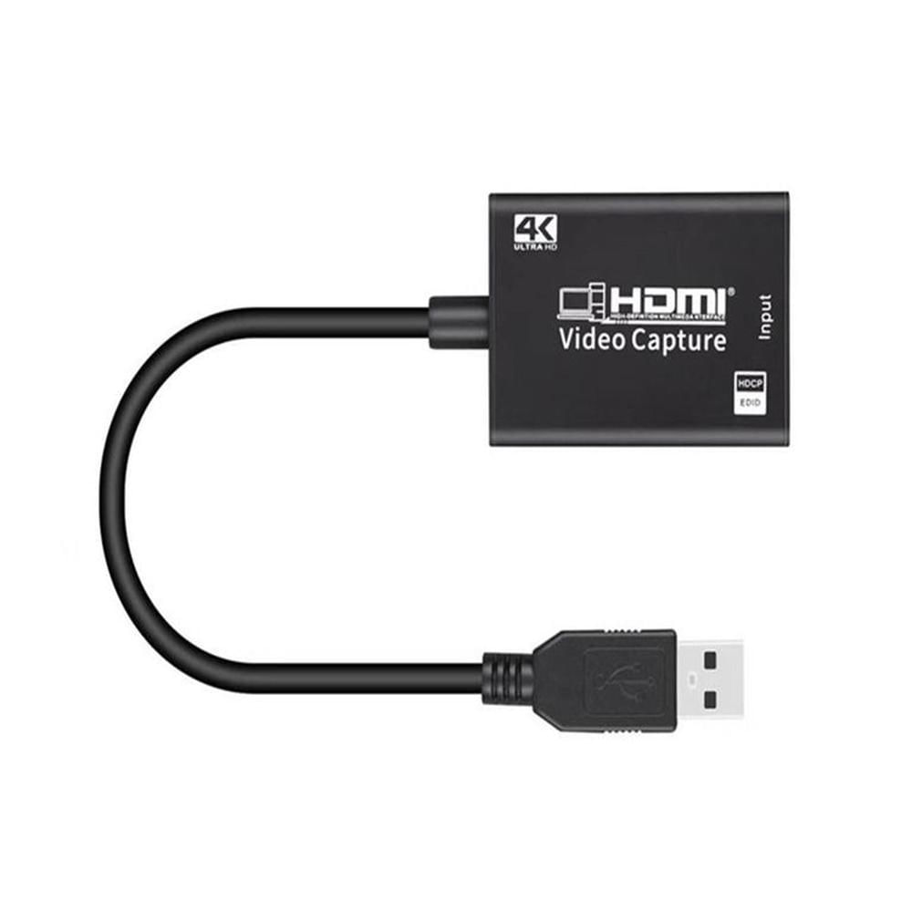 Tarjeta Capturador de Video 4K HDMI en Vivo Streaming HU-04