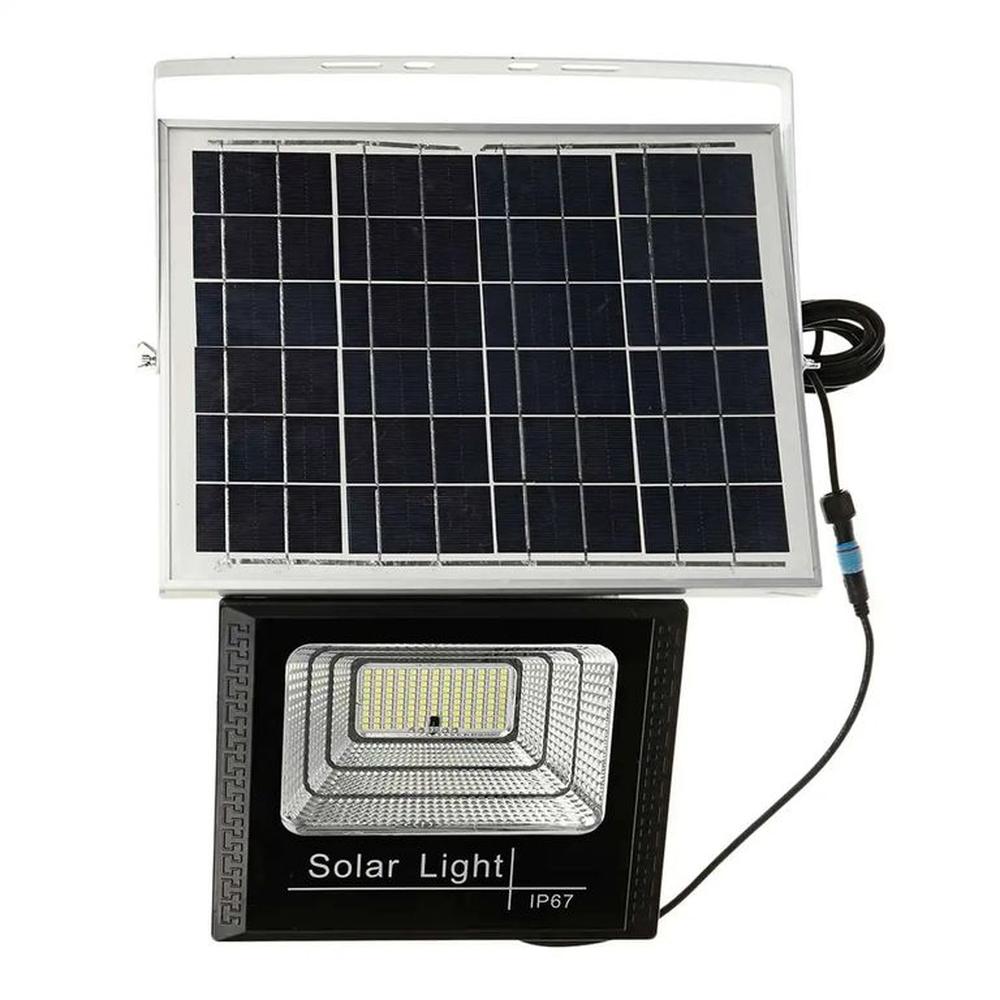 Reflector LED Solar con Panel Solar Recargables 100W