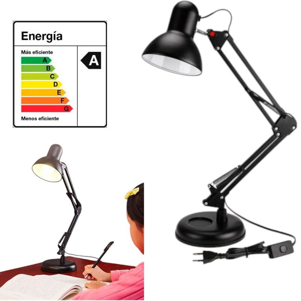 Lampara Led Escritorio o Mesa con Brazo Ajustable Regulable MT-811