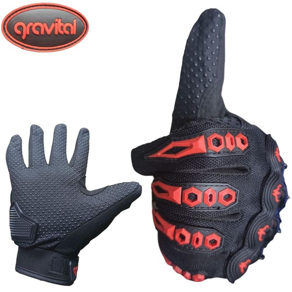 Guante para Motociclista Delivery Proteccion Nudillo y Palma
