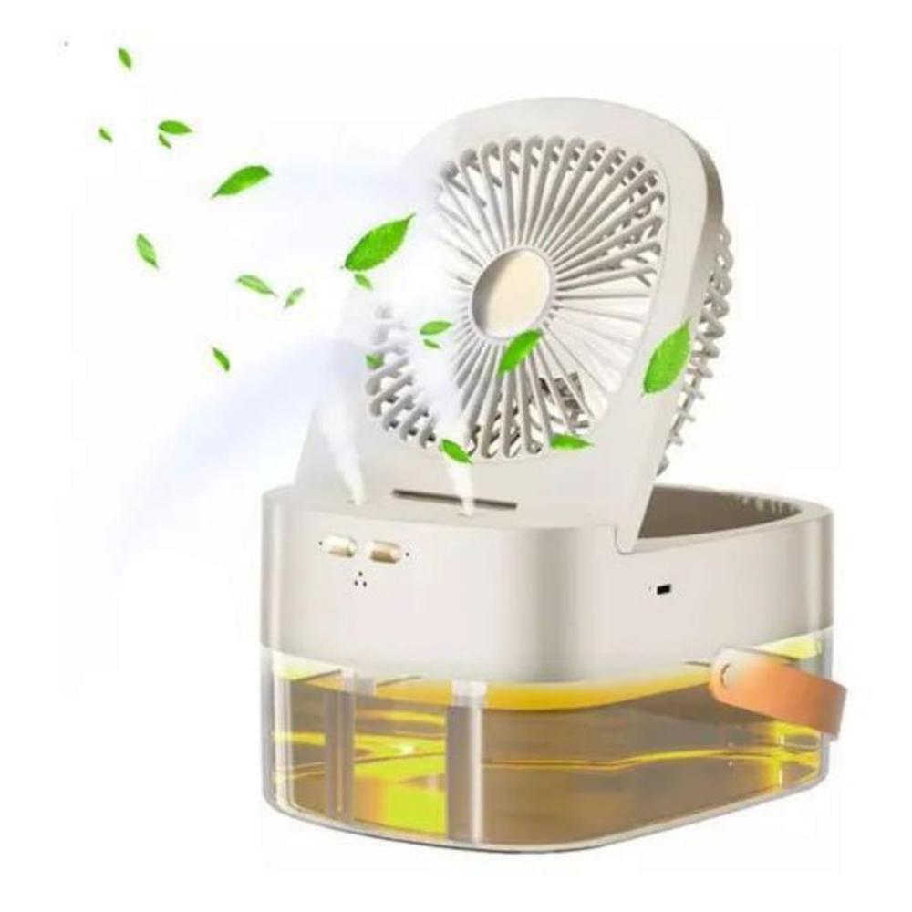 Ventilador Mini con Humidificador Refresca tu Oficina al Instante