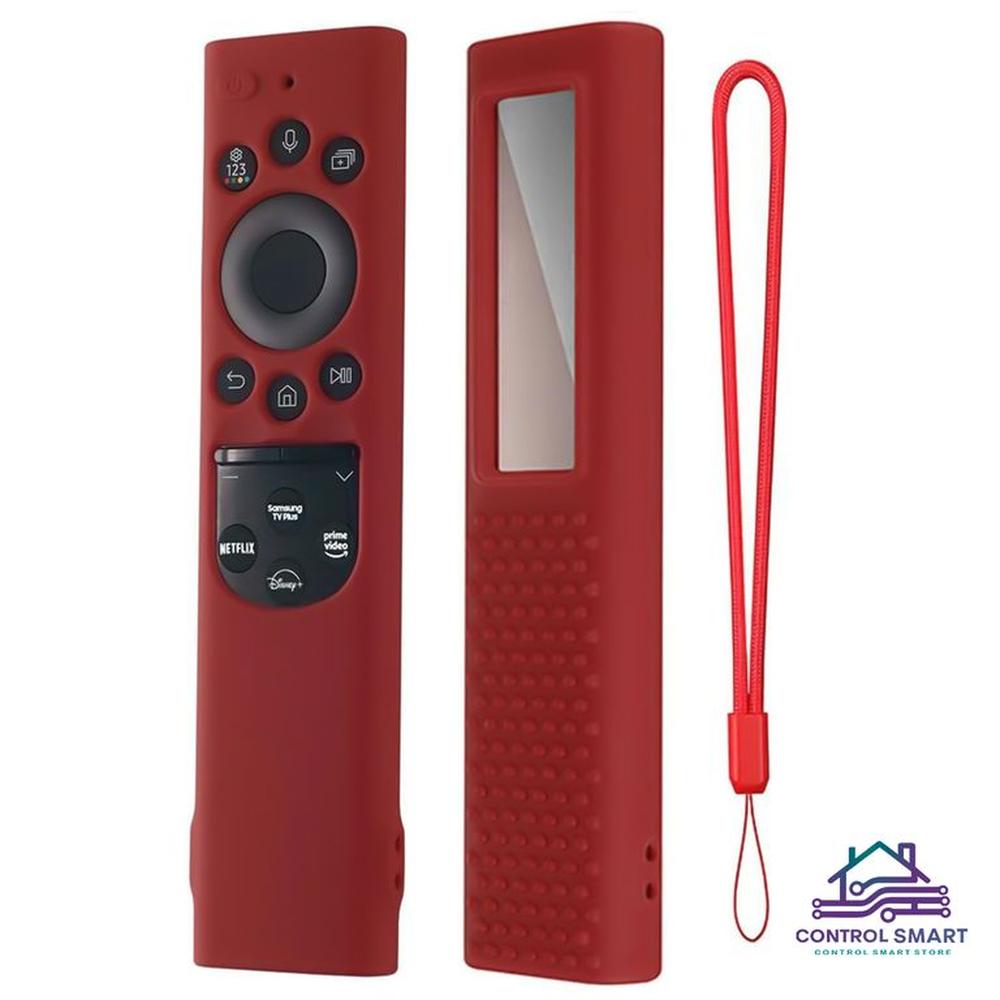 Funda Protector De Control Samsung Qled Solar 2021- 2022 – Vinotinto