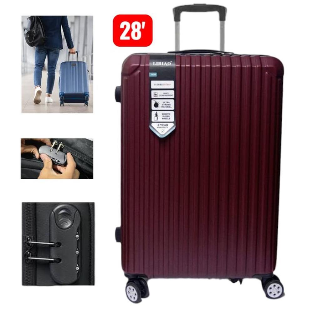 Maleta de 28pulgadas 75X46X29cm de Policarbonato Soporta hasta 30kg