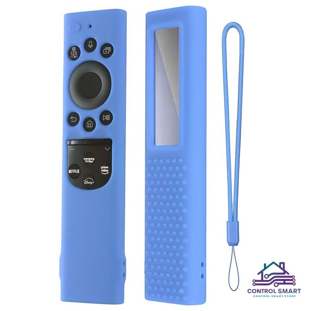 Funda Para Control Samsung Qled Solar 2021- 2022 – Celeste Fluor