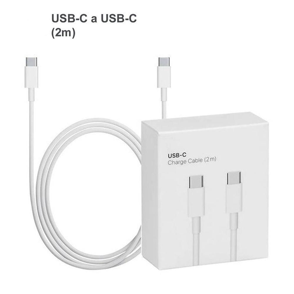 Cable  USB-C a USB-C Para MacBook iPad De 2mt
