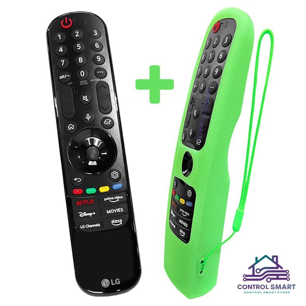 Lg Magic Remote MR24GA Modelo 2024 + Funda  Verde