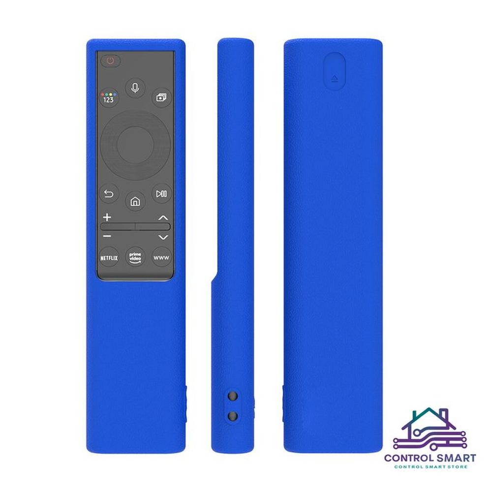 Funda Protector Para Control Samsung Qled Planito - Azul