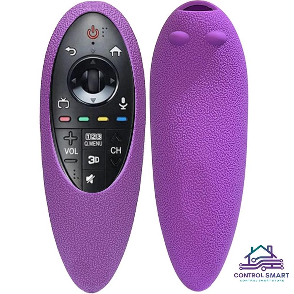 Funda Antideslizante Para Control Remoto LG MR500 2014 WEBOS– Morado