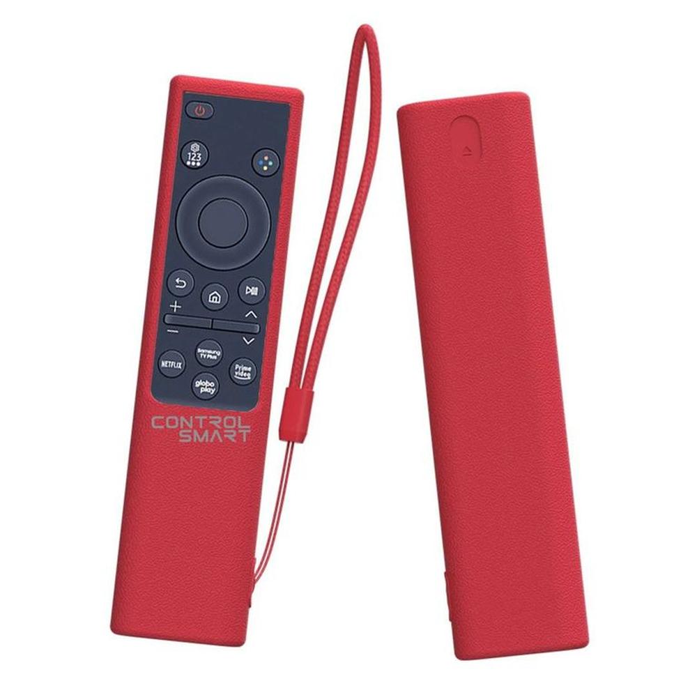 Funda De Silicona Para Control Samsung Bn59-01388 - Roja
