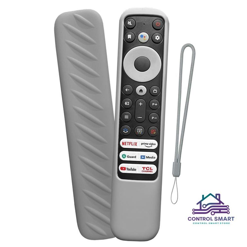 Funda de Silicona Antideslizante para Control Remoto TCL RC902V