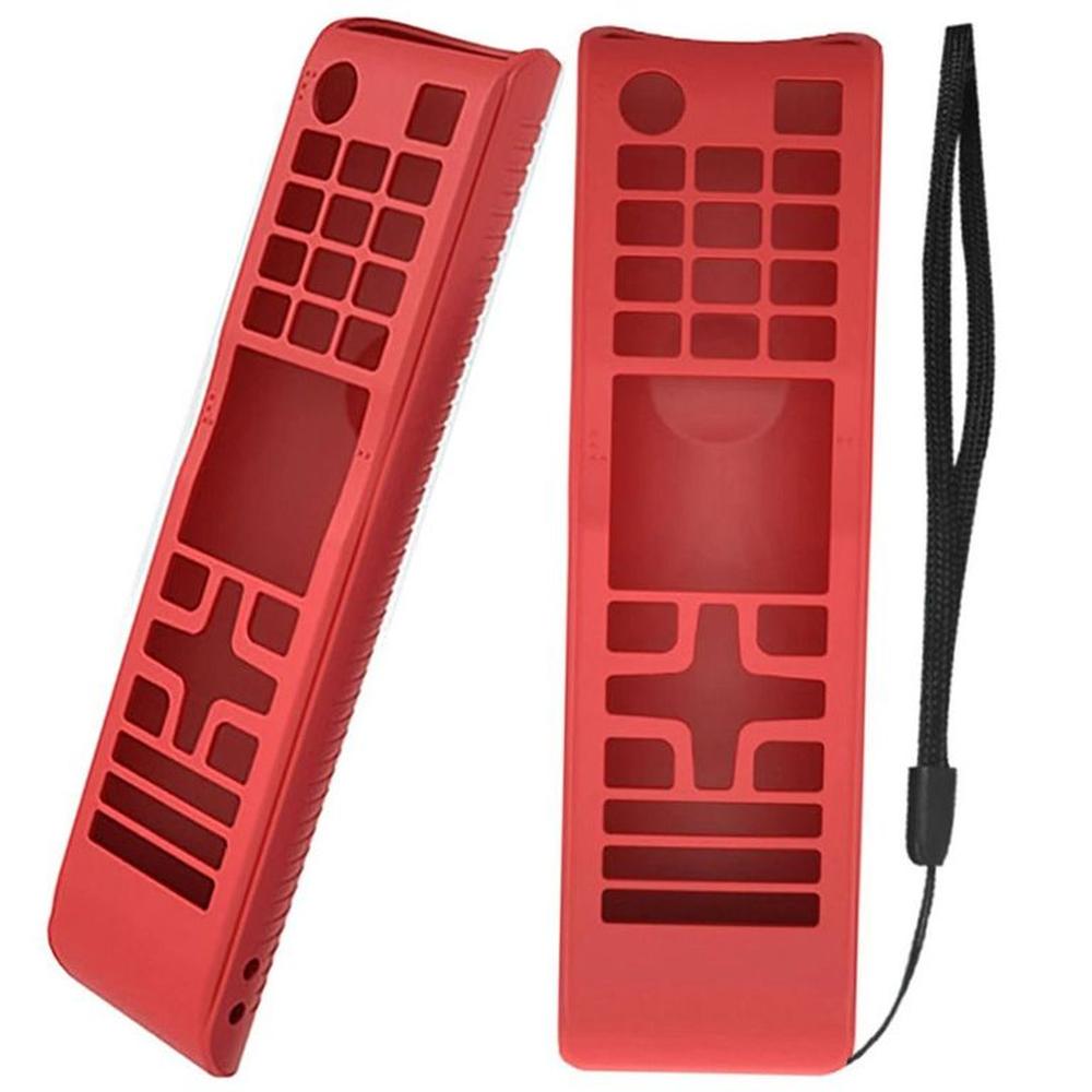 Funda Cerrada Para Control Samsung Smart Tv-Roja
