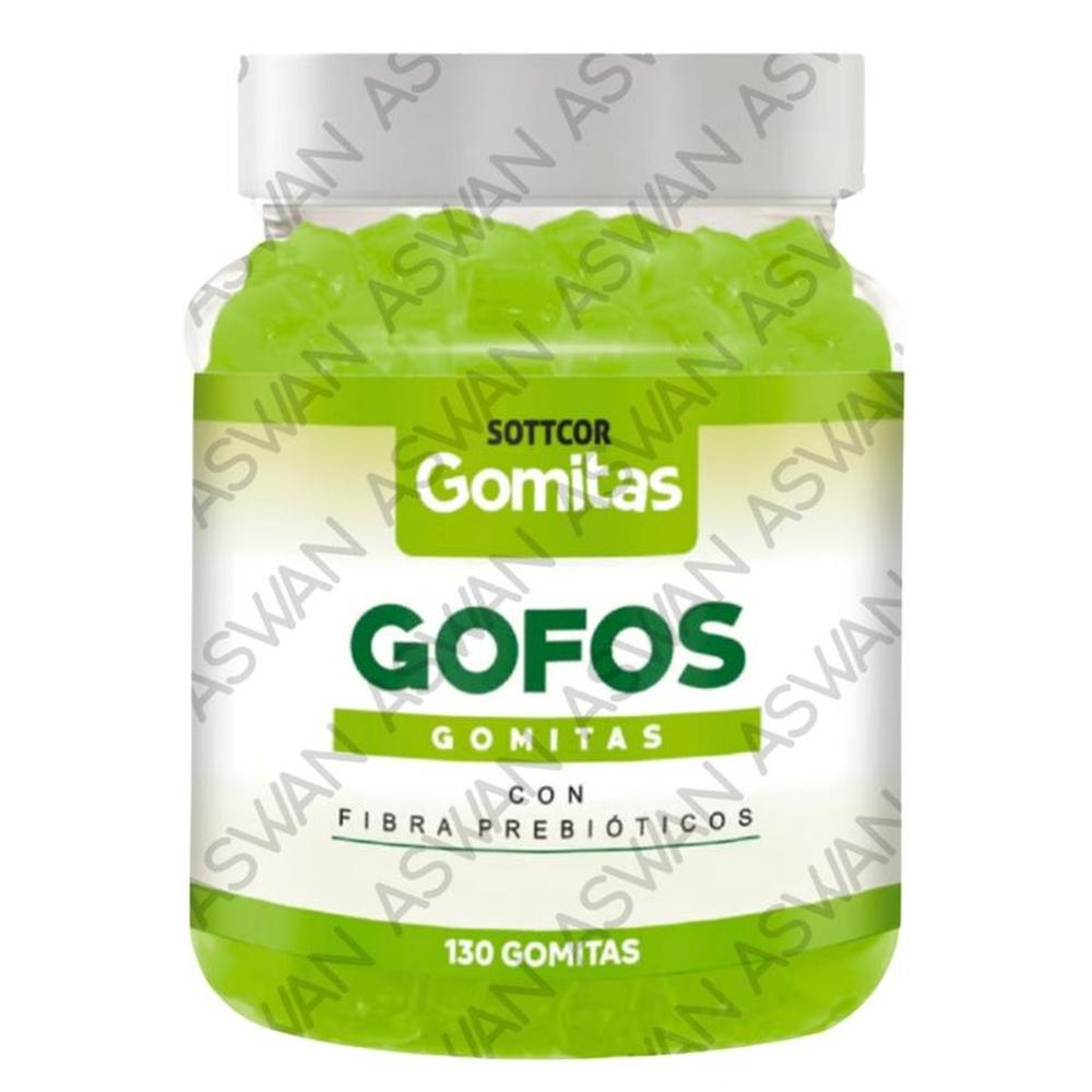 GOMITAS DE GOFOS PARA ADULTOS 130 UNIDADES SOTTCOR 100GR
