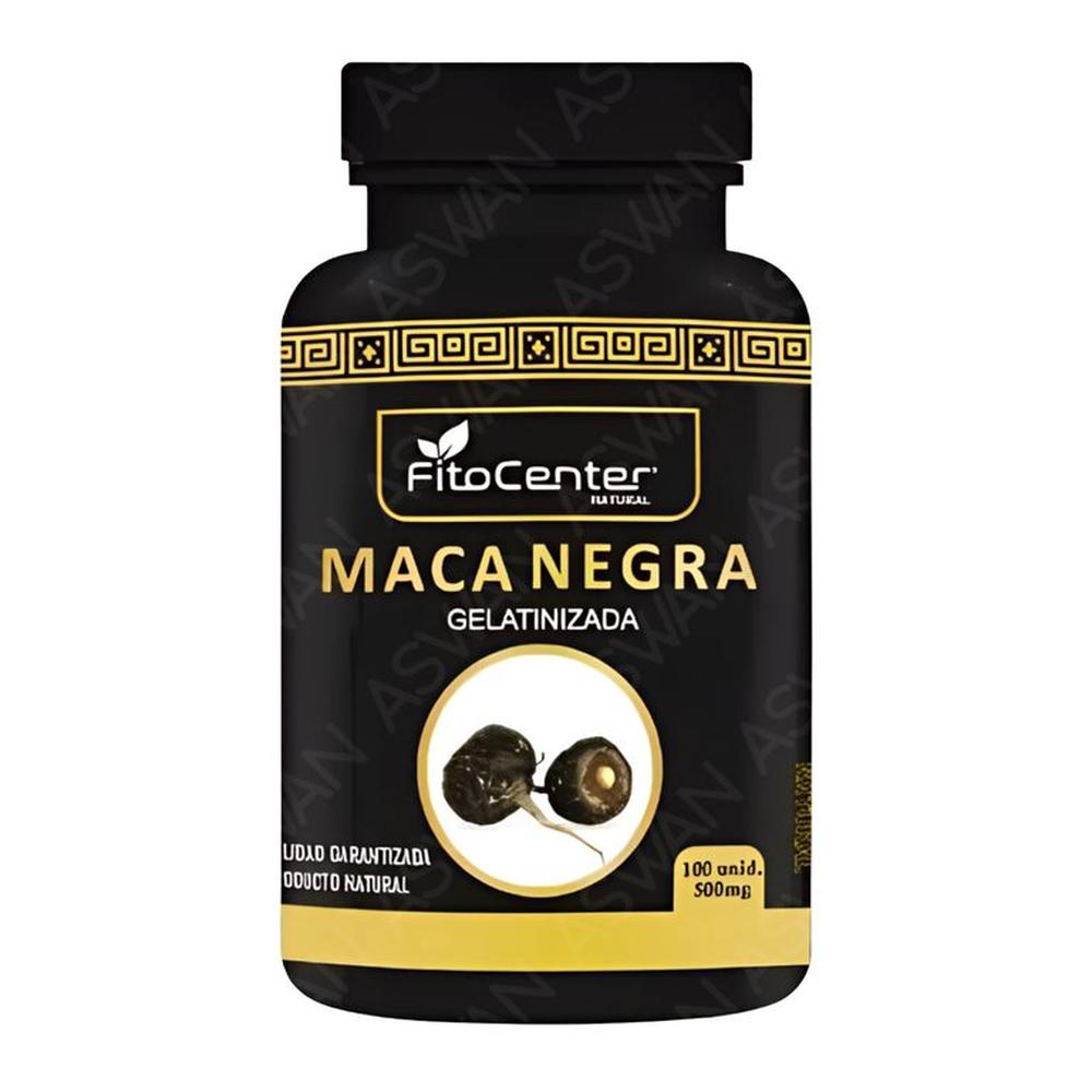 Maca Negra Gelatinizada  100 unidades  500mg