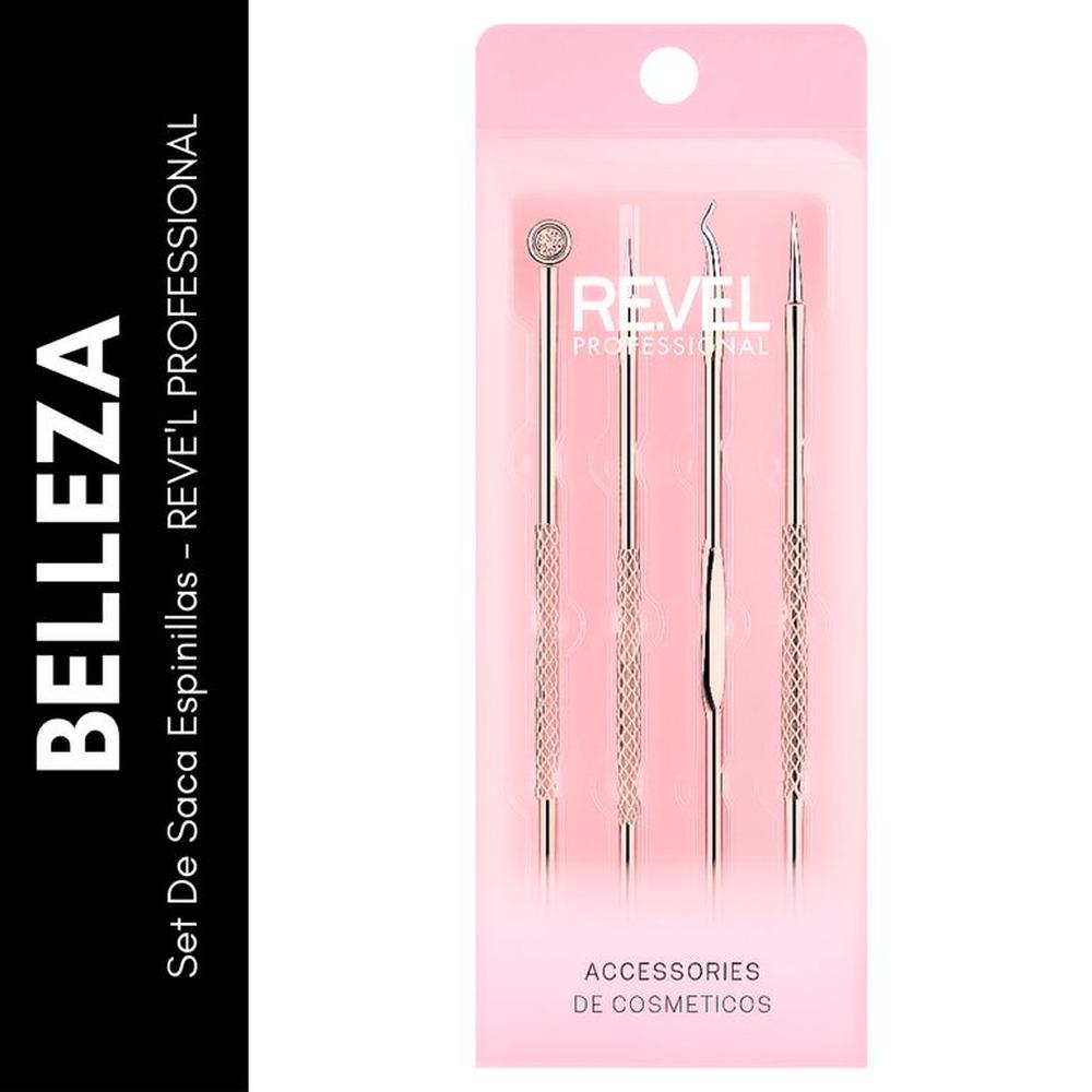 Set De Saca Espinillas - REVEL PROFESSIONAL