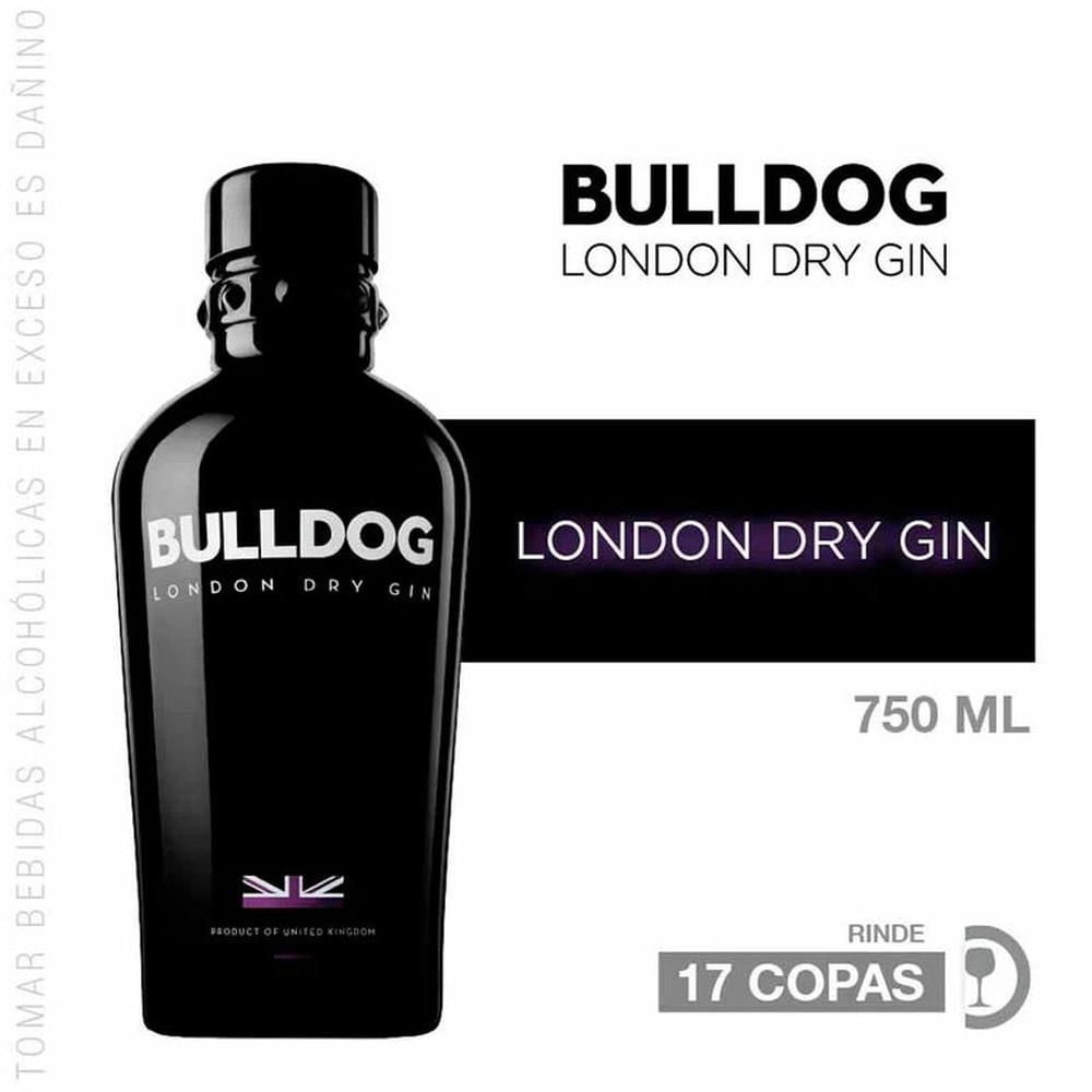 Gin BULLDOG London Dry Botella 750ml
