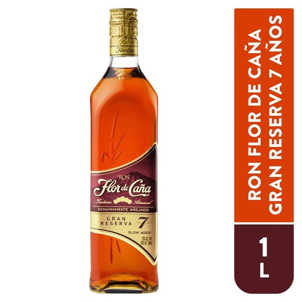 Ron Flor de Caña 7 años 1 LT