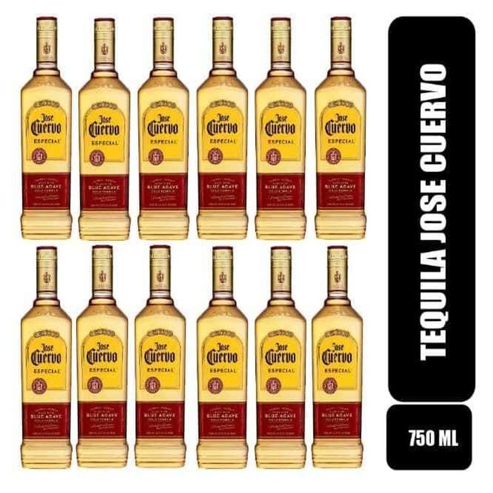 Tequila JOSE CUERVO Especial Reposado 750ml - 12 UND