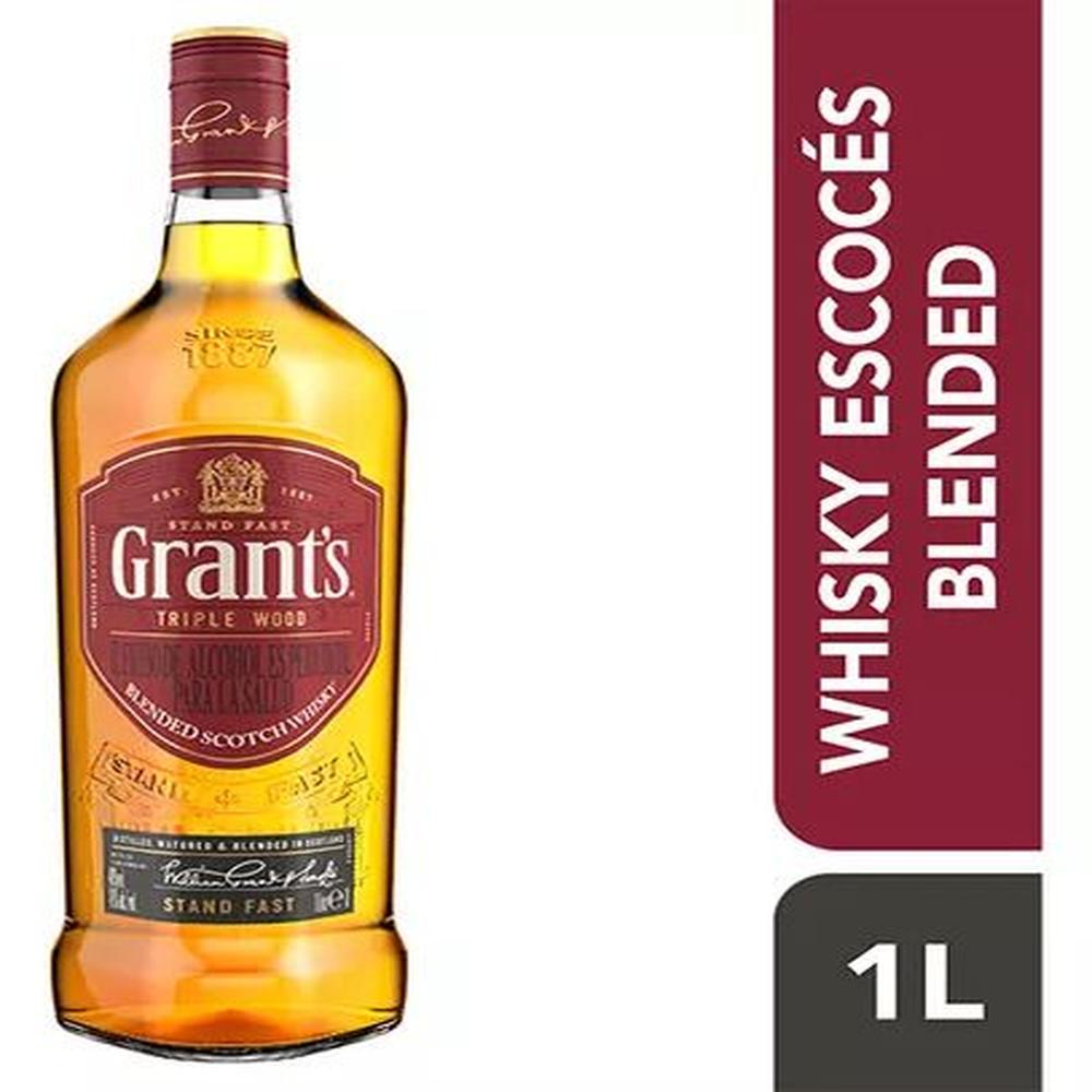 Whisky Grants Triple Wood 1000ml