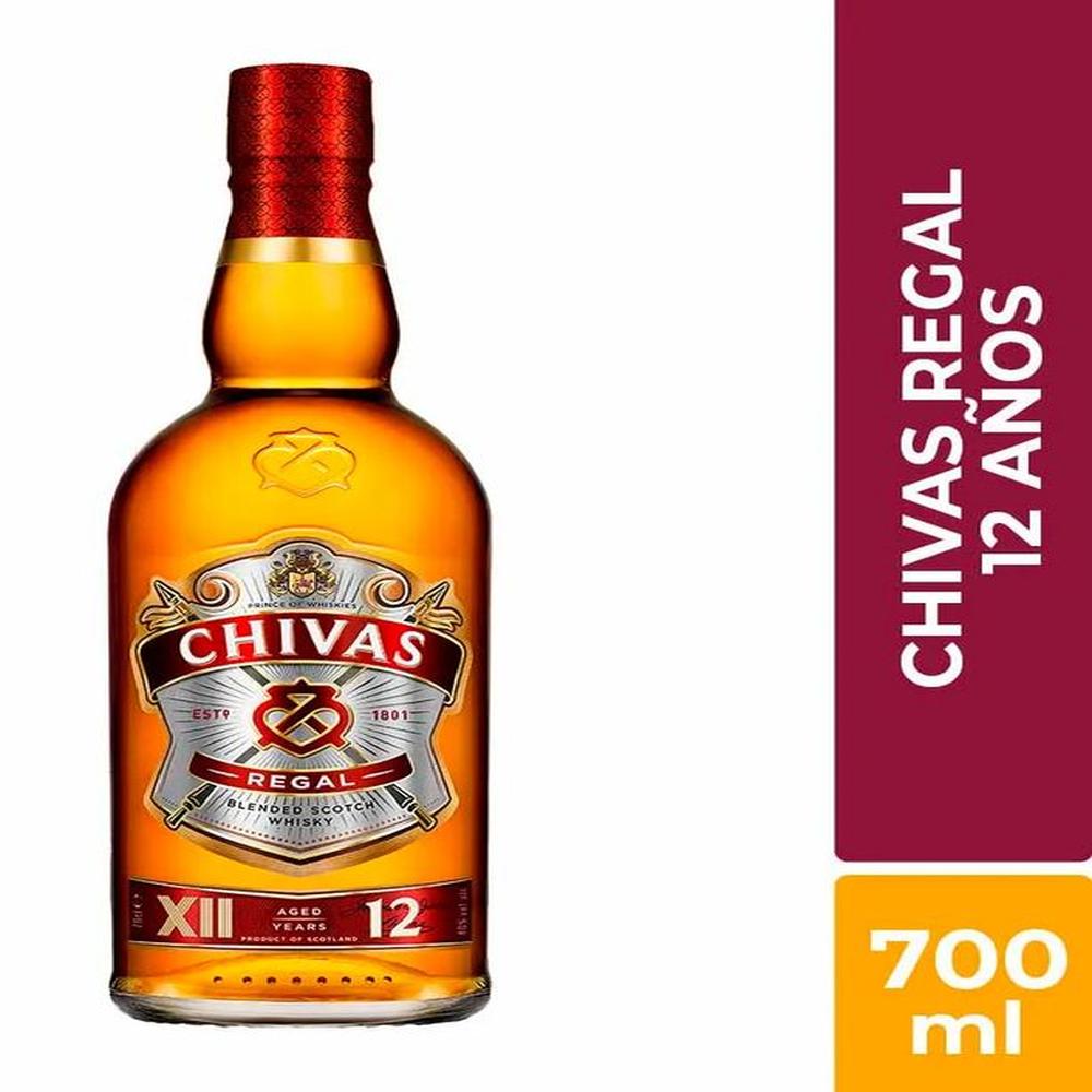 Whisky Chivas Regal 12 años 700ml