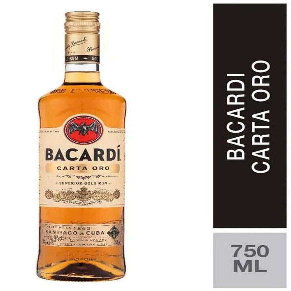 Ron Bacardi Oro 750ML