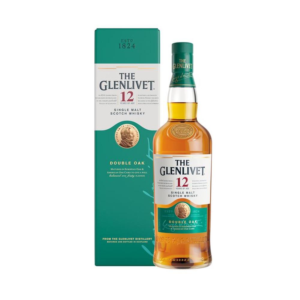 WHISKY THE GLENLIVET 12 AÑOS 700ml
