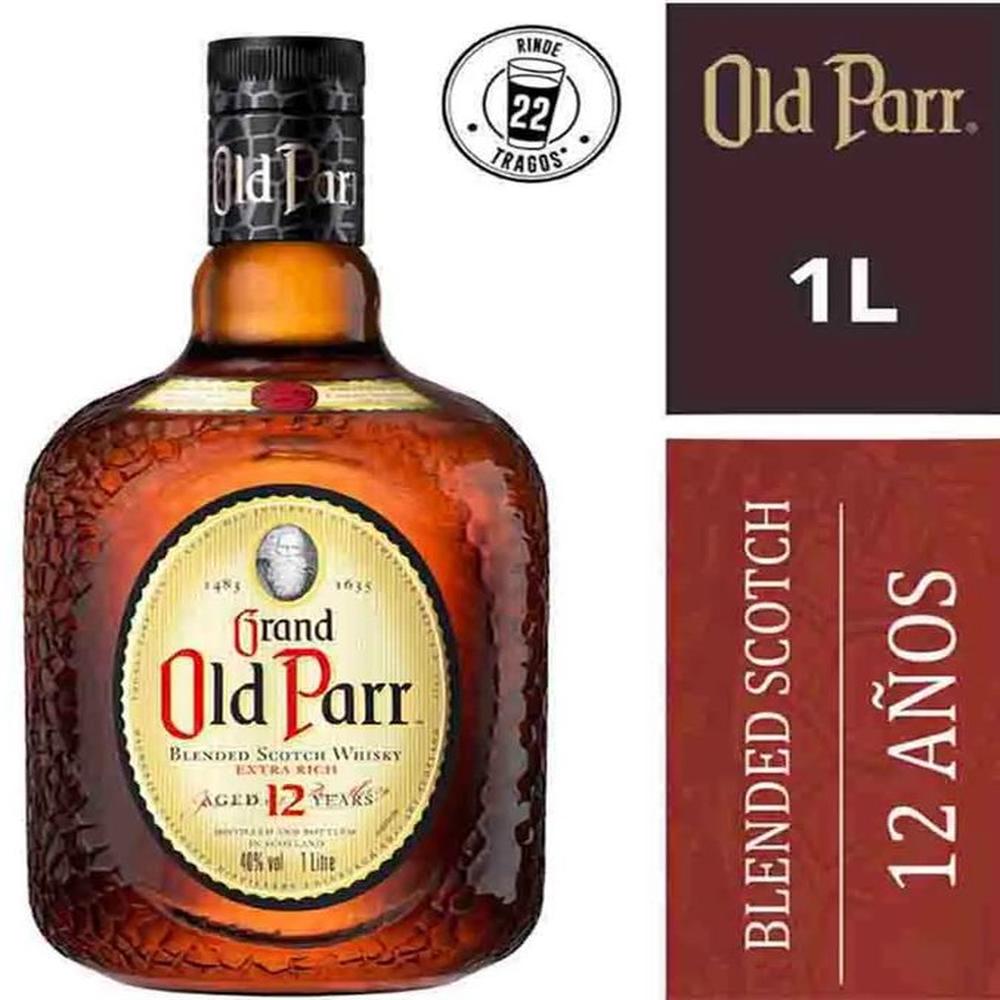 Whisky Old Parr 12 Años 1L