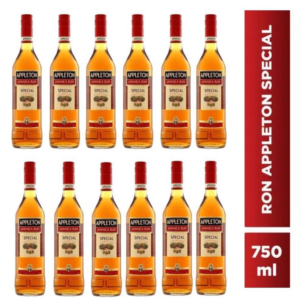 Ron Appleton Jamaica Rum Special de 750 ml - 12 UND