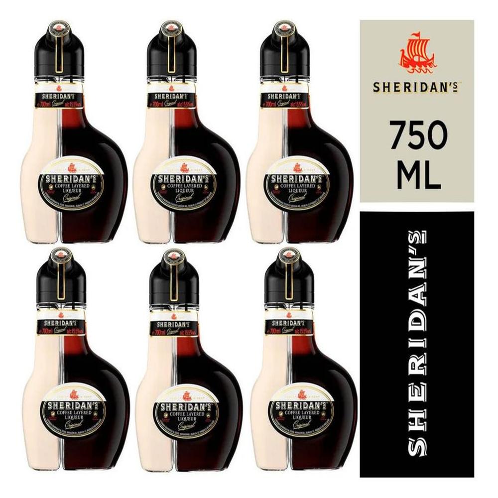 Licor SHERIDANS Original Botella 750ml - 6 UND