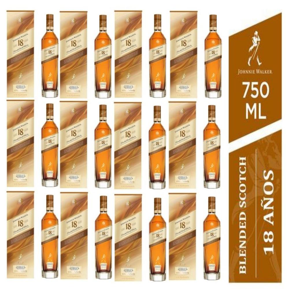 Whisky 18 Años Botella 750ml - 12 UND