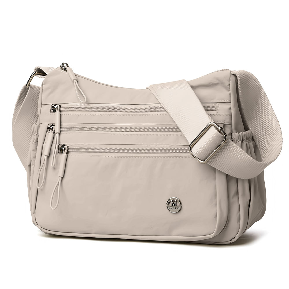 Morral para Mujer con Correa Ajustable Y Múltiples Bolsillos Camel BP3