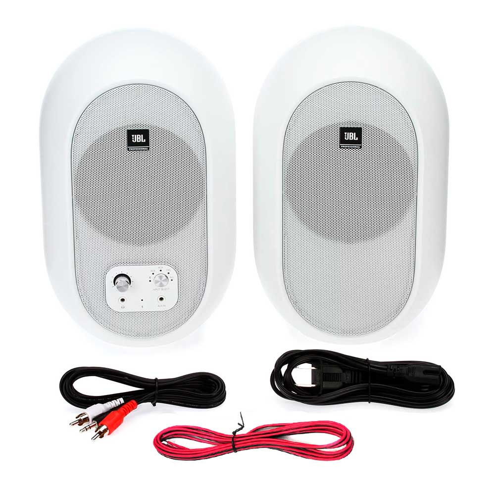 JBL Pro Speaker 4.5'' Bluetooth Blanco - Sonido Potente y Conectividad Inigualable