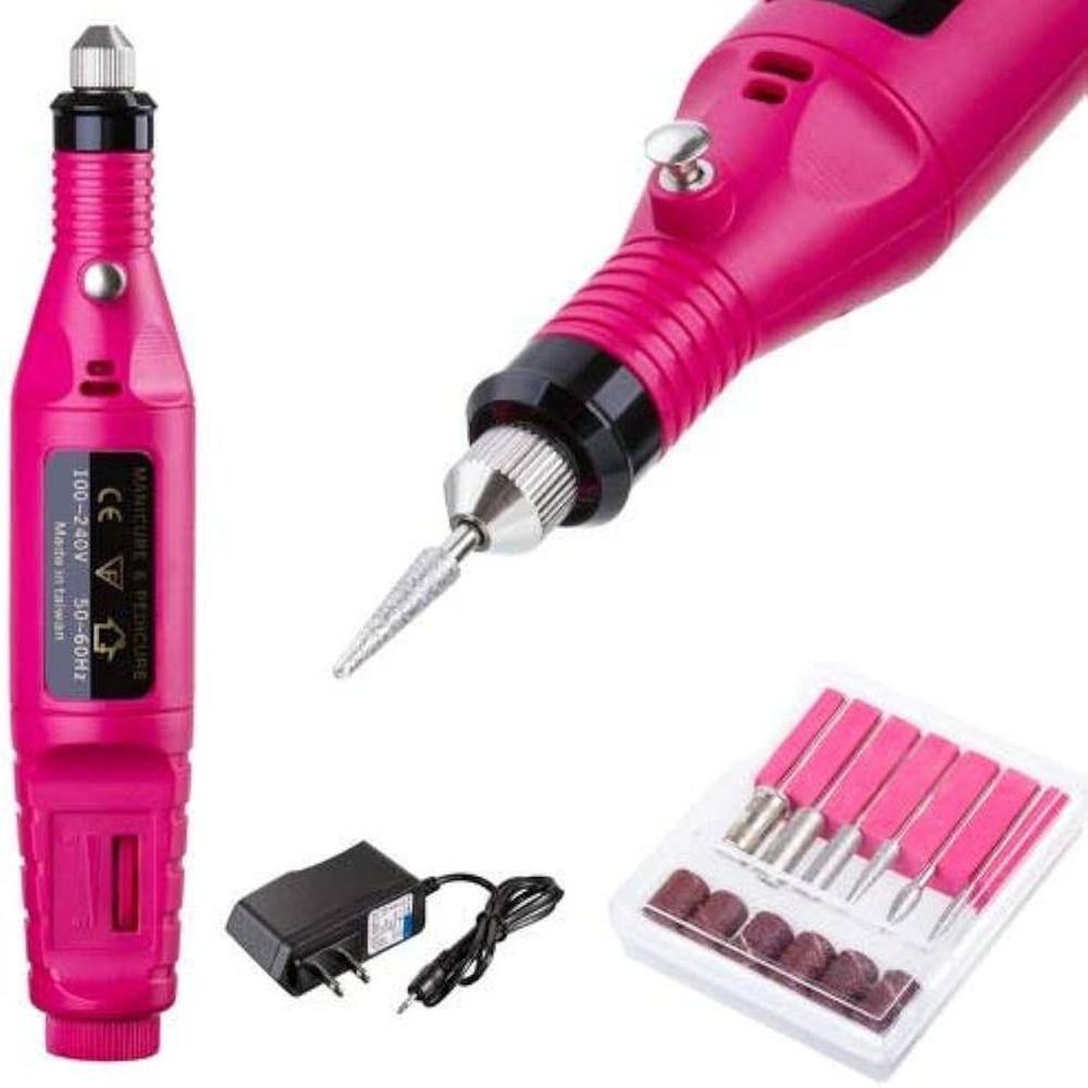 Tallador y Pulidor Eléctrico Regulable para Uñas Manicura Pedicura