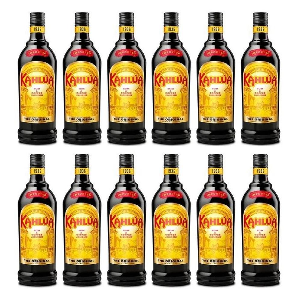 Licor de Café KAHLUA Botella 750ml - 12 UND
