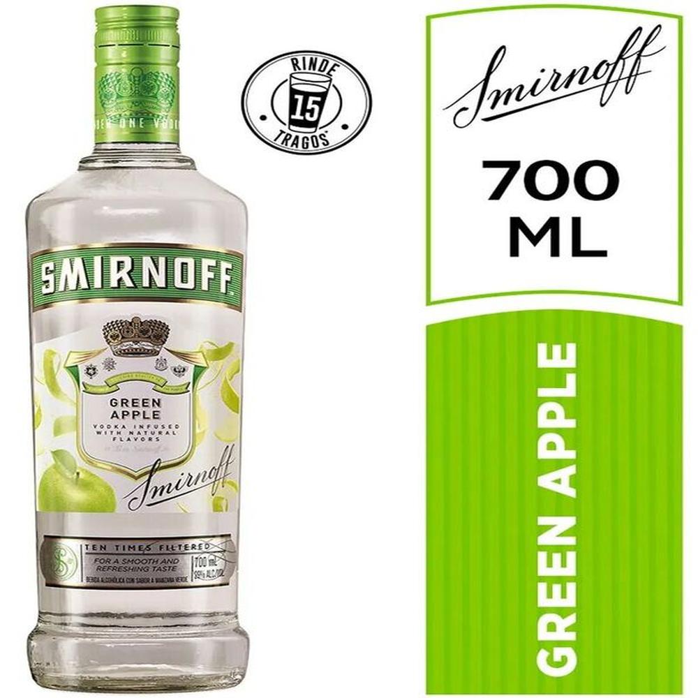 VODKA SMIRNOFF APPLE 700ML