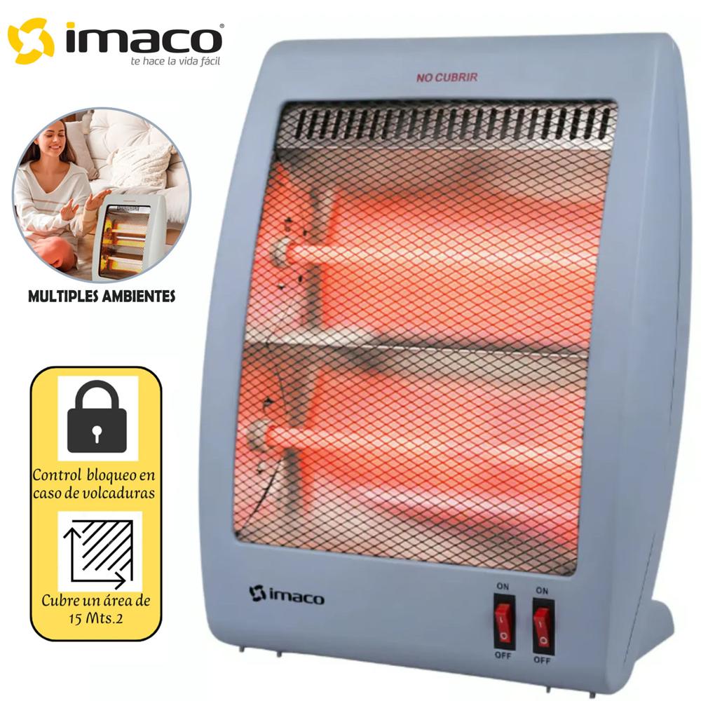 Estufa De Cuarzo QH800 Gris