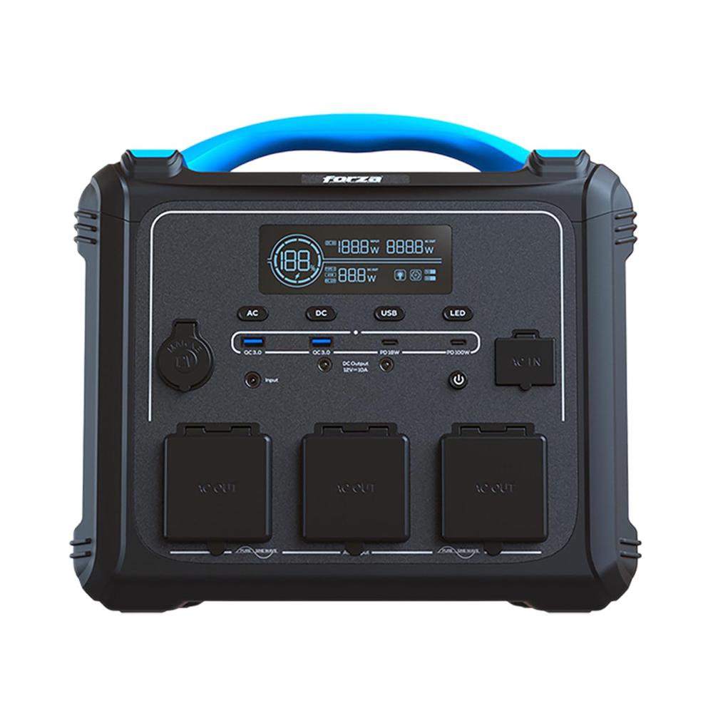Generador Eléctrico Forza Titan Fpp-T1202 Portátil 10Puerto 1200W Lmfp