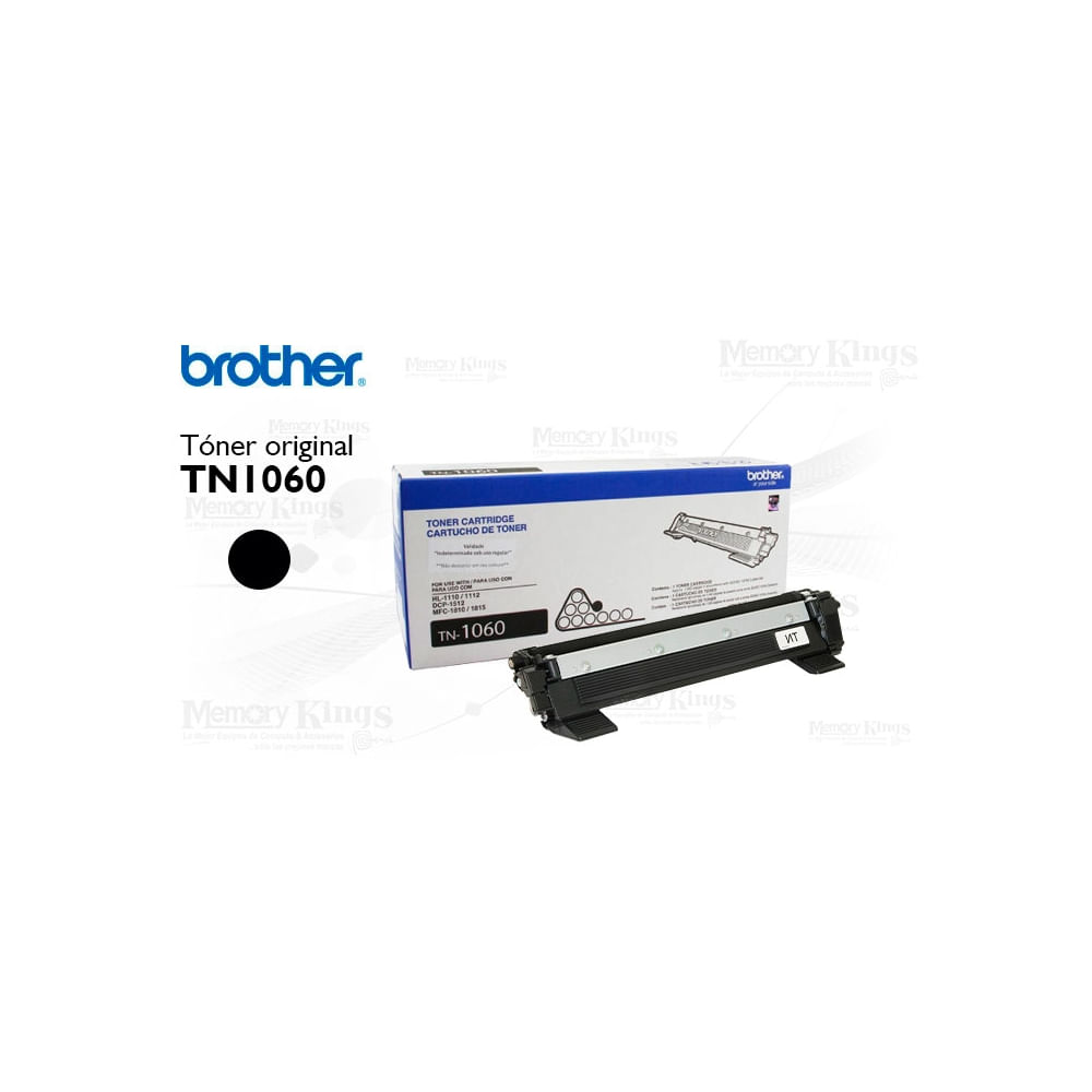 Tóner Brother TN1060 Compatible para HL-1112/DCP-1512 - Impresiones de Alta Calidad, 1000 Páginas