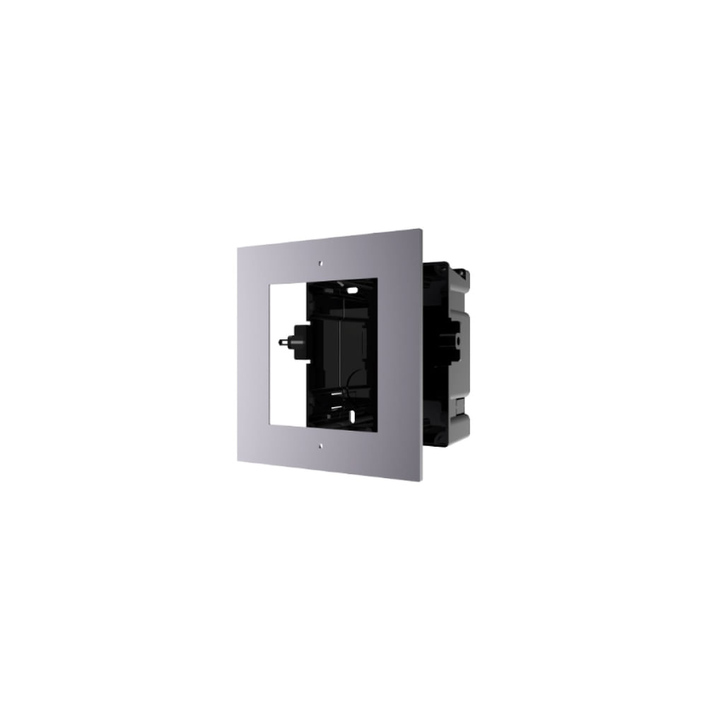 Montaje Empotrado Hikvision DS-KD-ACF1 para Videoportero, 1 Módulo, Diseño Moderno y Durable