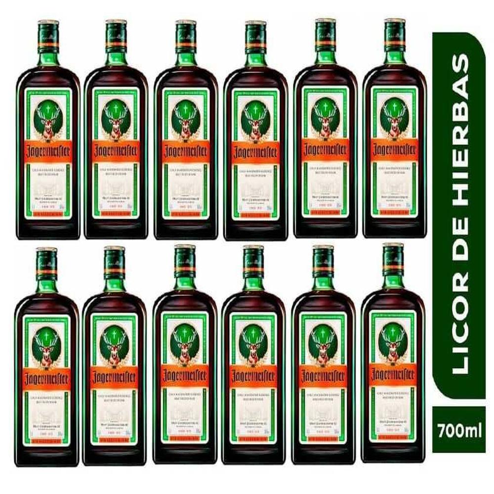 Licor Jagermeister 700ml -12 UND