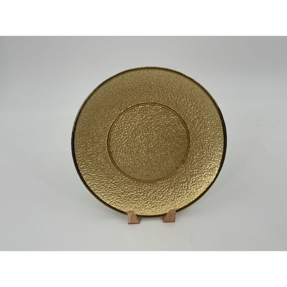 Plato Postre Golden 21 Cm