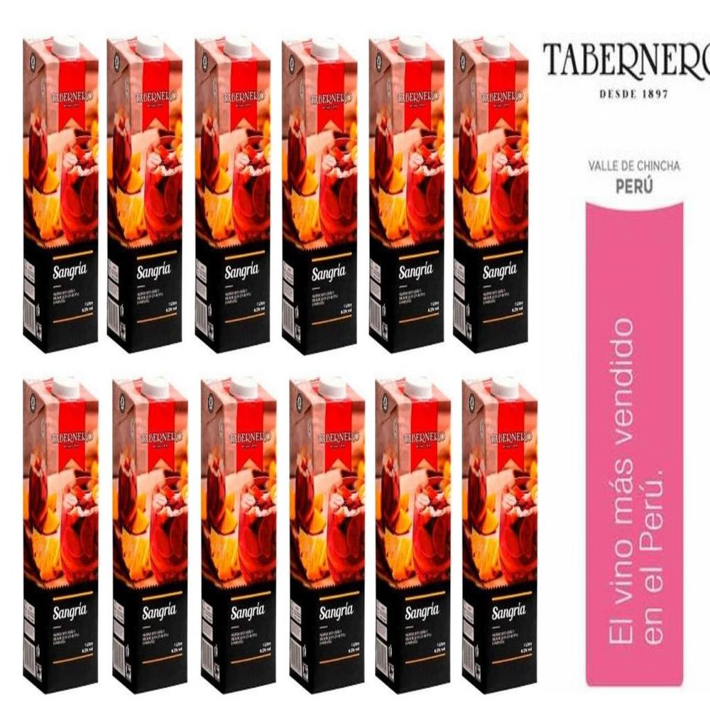 Sangría Tabernero 1L - 12 UND
