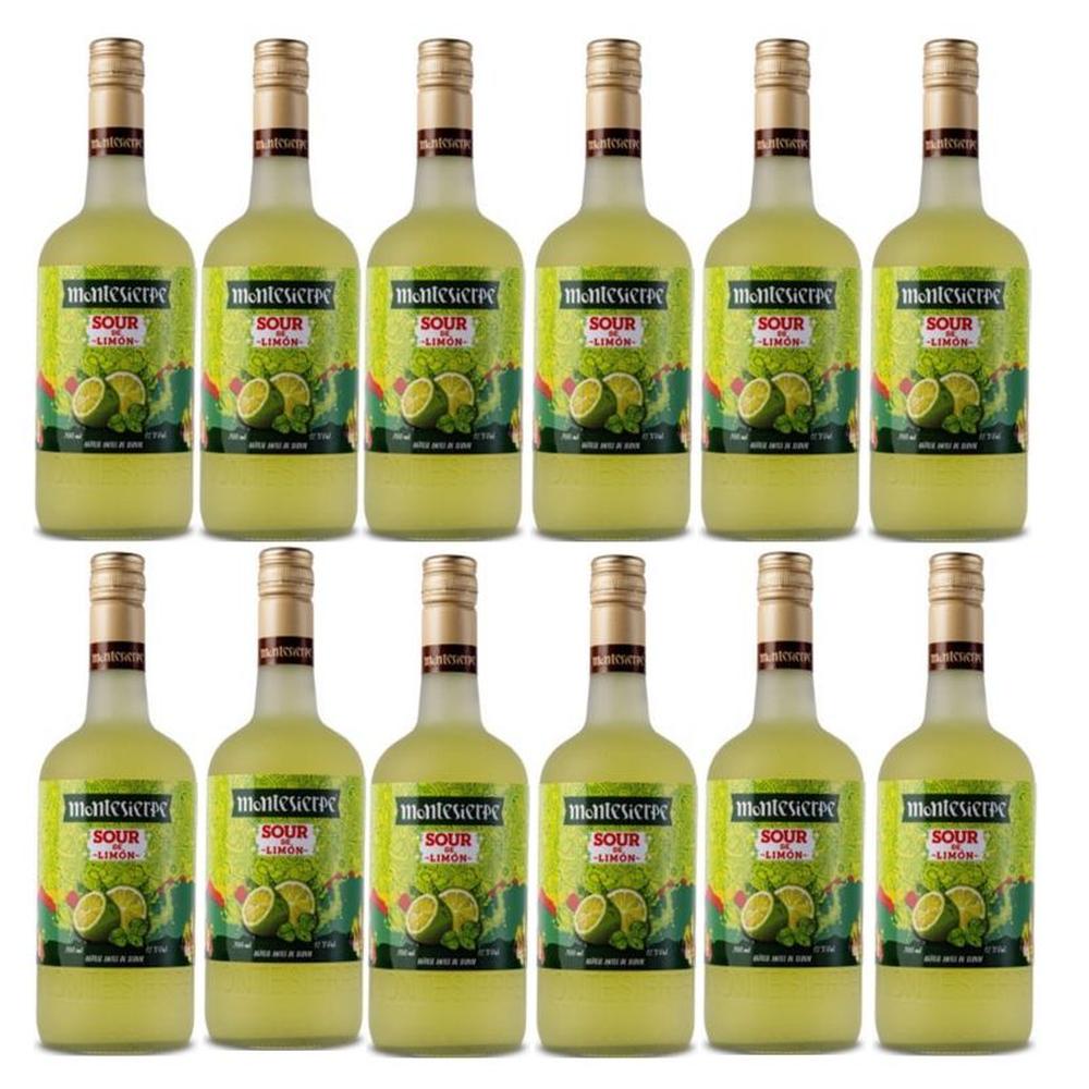 PISCO SOUR MONTESIERPE LIMON 700 ML - 12 UND